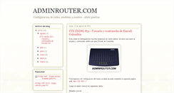 Desktop Screenshot of adminrouter.com